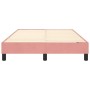 Estructura de cama de terciopelo rosa 120x200 cm de vidaXL, Camas y somieres - Ref: Foro24-3120765, Precio: 104,17 €, Descuen...