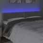 Hellgraues Samtkopfteil mit LED 160x5x78/88 cm von vidaXL, Kopf- und Fußteile - Ref: Foro24-3121526, Preis: 56,27 €, Rabatt: %