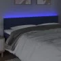 Kopfteil aus blauem Stoff mit LED 200x5x78/88 cm von vidaXL, Kopf- und Fußteile - Ref: Foro24-3121878, Preis: 66,77 €, Rabatt: %