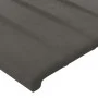 Dark gray velvet headboard with LED 144x5x78/88 cm by vidaXL, Headboards and footboards - Ref: Foro24-3121899, Price: 62,46 €...