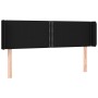 Cabecero con LED de tela negro 147x16x78/88 cm de vidaXL, Cabeceros y pies de cama - Ref: Foro24-3123096, Precio: 60,77 €, De...