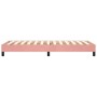Estructura de cama de terciopelo rosa 90x190 cm de vidaXL, Camas y somieres - Ref: Foro24-3120747, Precio: 92,64 €, Descuento: %