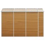 Caseta de jardín acero galvanizado marrón claro 191x300x198 cm de vidaXL, Cobertizos - Ref: Foro24-3188277, Precio: 496,43 €,...