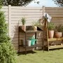 Soporte de plantas acero galvanizado antracita 75,5x54,5x100 cm de vidaXL, Soportes para macetas - Ref: Foro24-364535, Precio...