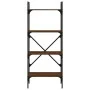 Librería de 4 estantes madera marrón roble 56x31,5x138,5 cm de vidaXL, Librerías y estanterías - Ref: Foro24-833342, Precio: ...