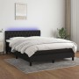 Cama box spring colchón y luces LED tela negro 140x190 cm de vidaXL, Camas y somieres - Ref: Foro24-3133391, Precio: 443,92 €...