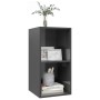 Mueble TV de pared madera contrachapada gris brillo 37x37x72 cm de vidaXL, Muebles TV - Ref: Foro24-805479, Precio: 40,51 €, ...