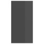 Mueble TV de pared madera contrachapada gris brillo 37x37x72 cm de vidaXL, Muebles TV - Ref: Foro24-805479, Precio: 40,51 €, ...