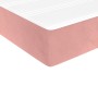Cama box spring con colchón terciopelo rosa 90x190 cm de vidaXL, Camas y somieres - Ref: Foro24-3144308, Precio: 274,82 €, De...