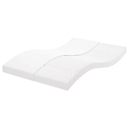 7-zone foam mattress hardness 20 ILD white 140x190 cm by vidaXL, Mattresses - Ref: Foro24-356355, Price: 111,68 €, Discount: %