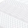 7-zone foam mattress hardness 20 ILD white 140x200 cm by vidaXL, Mattresses - Ref: Foro24-356356, Price: 139,15 €, Discount: %