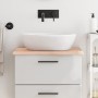 Encimera de baño madera maciza sin tratar 60x40x6 cm de vidaXL, Encimeras - Ref: Foro24-3156011, Precio: 48,24 €, Descuento: %