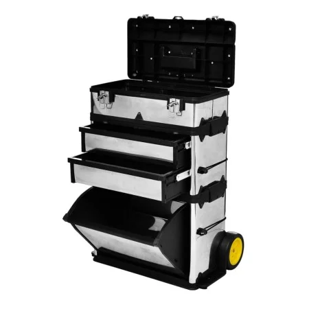 Caja de herramientas de 3 partes de vidaXL, Armarios para herramientas - Ref: Foro24-140301, Precio: 229,14 €, Descuento: %