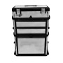 Caja de herramientas de 3 partes de vidaXL, Armarios para herramientas - Ref: Foro24-140301, Precio: 233,38 €, Descuento: %