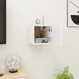 Mueble para TV de pared blanco 30,5x30x30 cm de vidaXL, Muebles TV - Ref: Foro24-804481, Precio: 30,69 €, Descuento: %