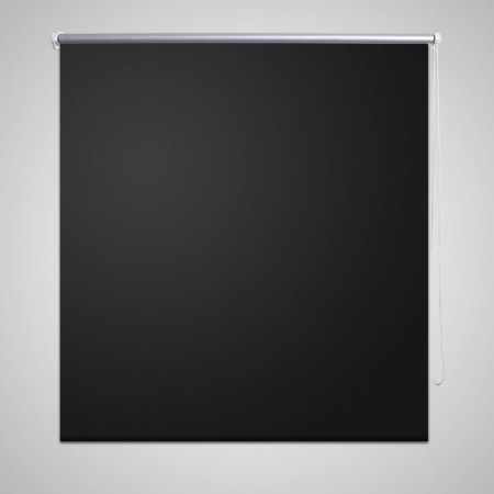 Persiana estor opaco enrollable negro 160x230 cm de vidaXL, Persianas y estores - Ref: Foro24-240181, Precio: 34,38 €, Descue...