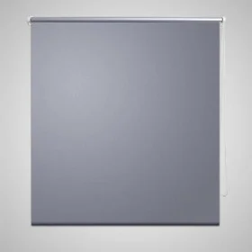 Estor Persiana Enrollable 140 x 230 cm Gris de vidaXL, Persianas y estores - Ref: Foro24-240173, Precio: 31,47 €, Descuento: %