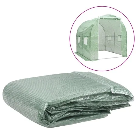 Cubierta de repuesto de invernadero verde (4 m²) 200x200x200 cm de vidaXL, Jardinería - Ref: Foro24-316447, Precio: 57,12 €, ...