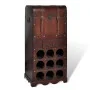 Wooden wine rack for 9 bottles trunk with drawer by vidaXL, Wine racks - Ref: Foro24-240506, Price: 112,74 €, Discount: %