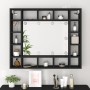 Mueble con espejo y luces LED negro 91x15x76,5 cm de vidaXL, Tocadores de baño - Ref: Foro24-833496, Precio: 76,24 €, Descuen...