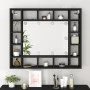 Mueble con espejo y luces LED negro 91x15x76,5 cm de vidaXL, Tocadores de baño - Ref: Foro24-833496, Precio: 78,50 €, Descuen...