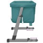 Cuna con colchón tela de lino verde de vidaXL, Cunas y camas para niños - Ref: Foro24-10300, Precio: 98,26 €, Descuento: %