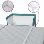 Cuna con colchón tela de lino verde de vidaXL, Cunas y camas para niños - Ref: Foro24-10300, Precio: 98,26 €, Descuento: %