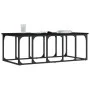 Mesa de centro madera de ingeniería negra 100x50x35,5 cm de vidaXL, Mesas de centro - Ref: Foro24-833378, Precio: 37,30 €, De...
