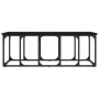 Mesa de centro madera de ingeniería negra 100x50x35,5 cm de vidaXL, Mesas de centro - Ref: Foro24-833378, Precio: 37,30 €, De...