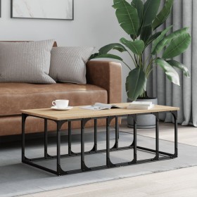 Mesa de centro madera de ingeniería roble Sonoma 100x50x35,5 cm de vidaXL, Mesas de centro - Ref: Foro24-833379, Precio: 36,3...