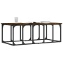 Mesa de centro madera ingeniería roble ahumado 100x50x35,5 cm de vidaXL, Mesas de centro - Ref: Foro24-833380, Precio: 40,58 ...