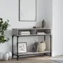 Mesa consola madera de ingeniería gris Sonoma 100x30,5x75 cm de vidaXL, Mesas auxiliares - Ref: Foro24-833391, Precio: 61,54 ...