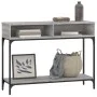 Mesa consola madera de ingeniería gris Sonoma 100x30,5x75 cm de vidaXL, Mesas auxiliares - Ref: Foro24-833391, Precio: 61,54 ...