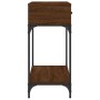 Mesa consola madera de ingeniería marrón roble 100x34,5x75 cm de vidaXL, Mesas auxiliares - Ref: Foro24-833397, Precio: 88,20...
