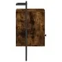 Mesita de noche de pared roble ahumado 40x30x61 cm de vidaXL, Mesitas de noche - Ref: Foro24-833437, Precio: 30,33 €, Descuen...