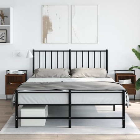 Mesitas de noche de pared 2 unidades marrón roble 40x30x61 cm de vidaXL, Mesitas de noche - Ref: Foro24-833442, Precio: 46,48...