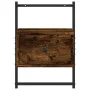 Smoked oak wall bedside table 35x30x51 cm by vidaXL, Nightstands - Ref: Foro24-833447, Price: 34,05 €, Discount: %
