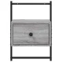 Mesitas de noche de pared 2 unidades gris Sonoma 35x30x51 cm de vidaXL, Mesitas de noche - Ref: Foro24-833450, Precio: 46,80 ...