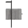 Mesitas de noche de pared 2 unidades gris Sonoma 35x30x51 cm de vidaXL, Mesitas de noche - Ref: Foro24-833450, Precio: 46,80 ...