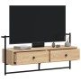 Mueble TV de pared madera ingeniería roble Sonoma 100,5x30x51cm de vidaXL, Muebles TV - Ref: Foro24-833459, Precio: 52,05 €, ...