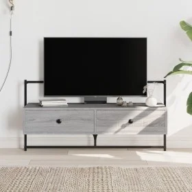 Mueble TV de pared madera ingeniería gris Sonoma 100,5x30x51 cm de vidaXL, Muebles TV - Ref: Foro24-833461, Precio: 52,61 €, ...
