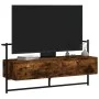 Mueble de TV de pared roble ahumado 100,5x30x51 cm de vidaXL, Muebles TV - Ref: Foro24-833460, Precio: 50,59 €, Descuento: %