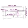 Mueble de TV de pared roble ahumado 100,5x30x51 cm de vidaXL, Muebles TV - Ref: Foro24-833460, Precio: 50,59 €, Descuento: %