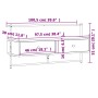 Mueble TV de pared madera ingeniería marrón roble 100,5x30x51cm de vidaXL, Muebles TV - Ref: Foro24-833462, Precio: 45,04 €, ...