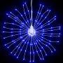 Luces de Navidad de estrellas 140 LED azul 17 cm de vidaXL, Luces de Navidad - Ref: Foro24-356223, Precio: 10,01 €, Descuento: %