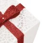 Cajas de regalo Navidad iluminadas 3 uds 64 LEDs blanco cálido de vidaXL, Luces de Navidad - Ref: Foro24-356244, Precio: 30,0...