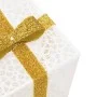 Cajas de regalo Navidad iluminadas 3 uds 64 LEDs blanco cálido de vidaXL, Luces de Navidad - Ref: Foro24-356244, Precio: 30,0...