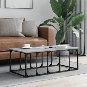 Mesa de centro madera de ingeniería gris Sonoma 100x50x35,5 cm de vidaXL, Mesas de centro - Ref: Foro24-833381, Precio: 50,41...