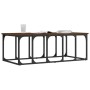 Mesa de centro madera de ingeniería marrón roble 100x50x35,5 cm de vidaXL, Mesas de centro - Ref: Foro24-833382, Precio: 34,1...