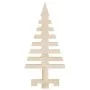 Árbol de Navidad de madera de adorno madera maciza pino 60 cm de vidaXL, Arboles de navidad - Ref: Foro24-357993, Precio: 31,...